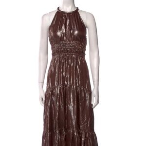 A.L.C. Bronze halter dress new with tags